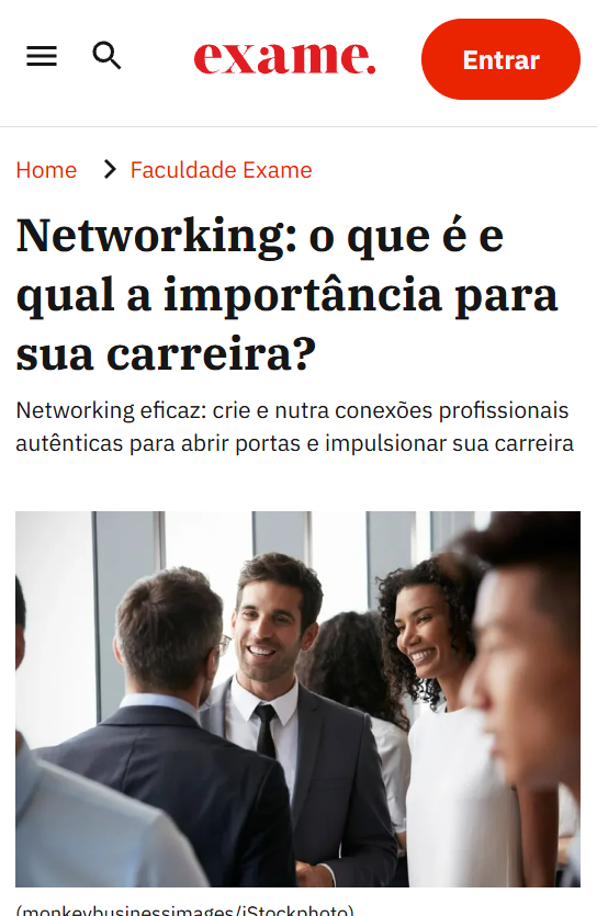 Notícia sobre networking jurídico - Destaque 2